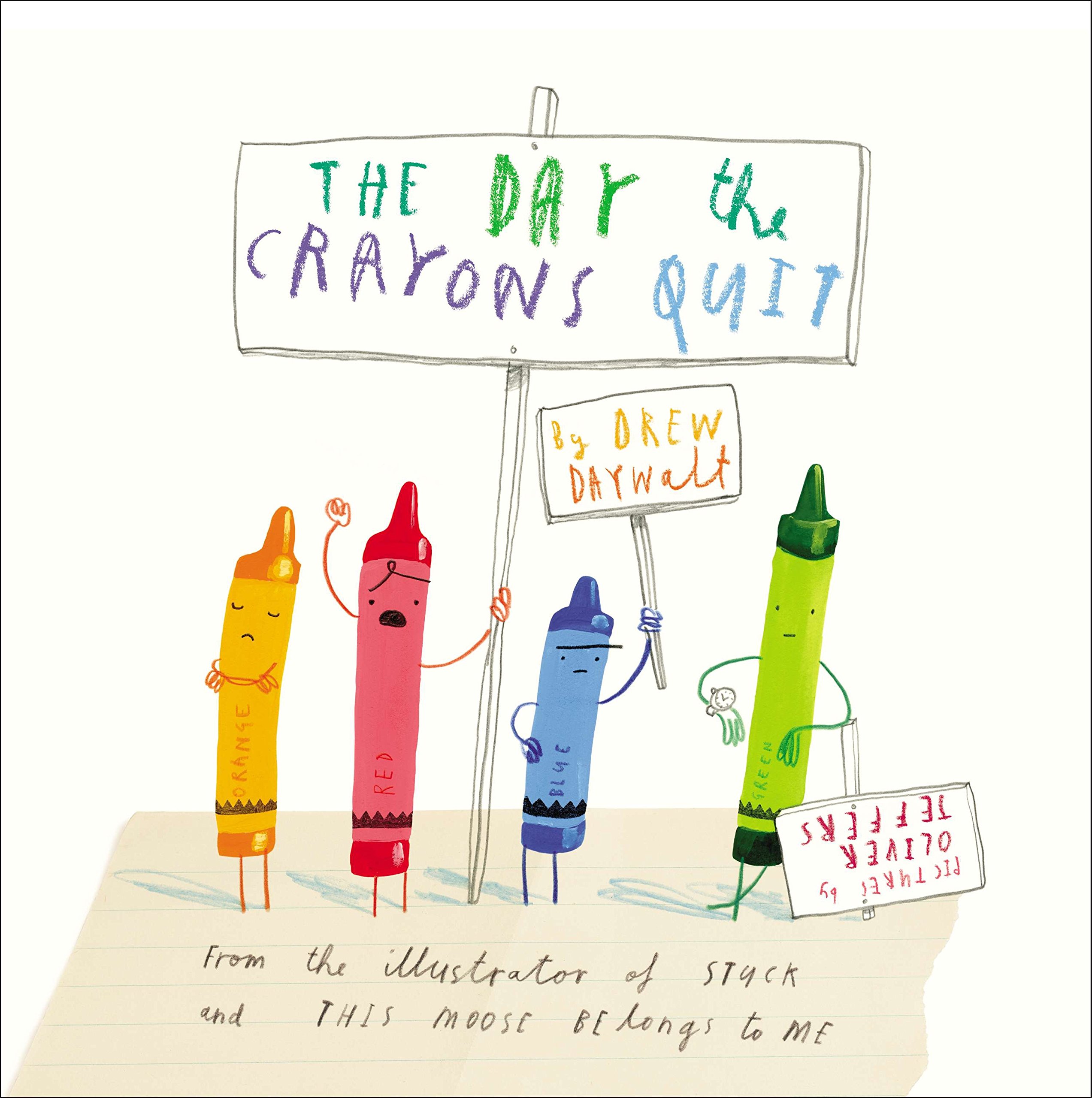 The Day the Crayons Quit book cover